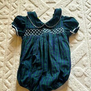 Smocked thanksgiving/ Christmas outfit